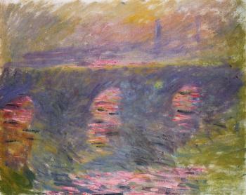 Claude Oscar Monet : Waterloo Bridge III